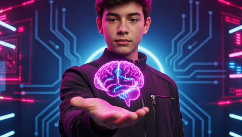 Issue #1 Cover — Your Brain on AI