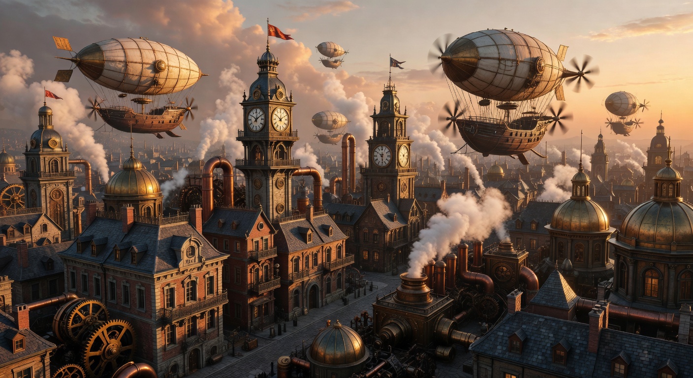 Cities That Breathe Steam