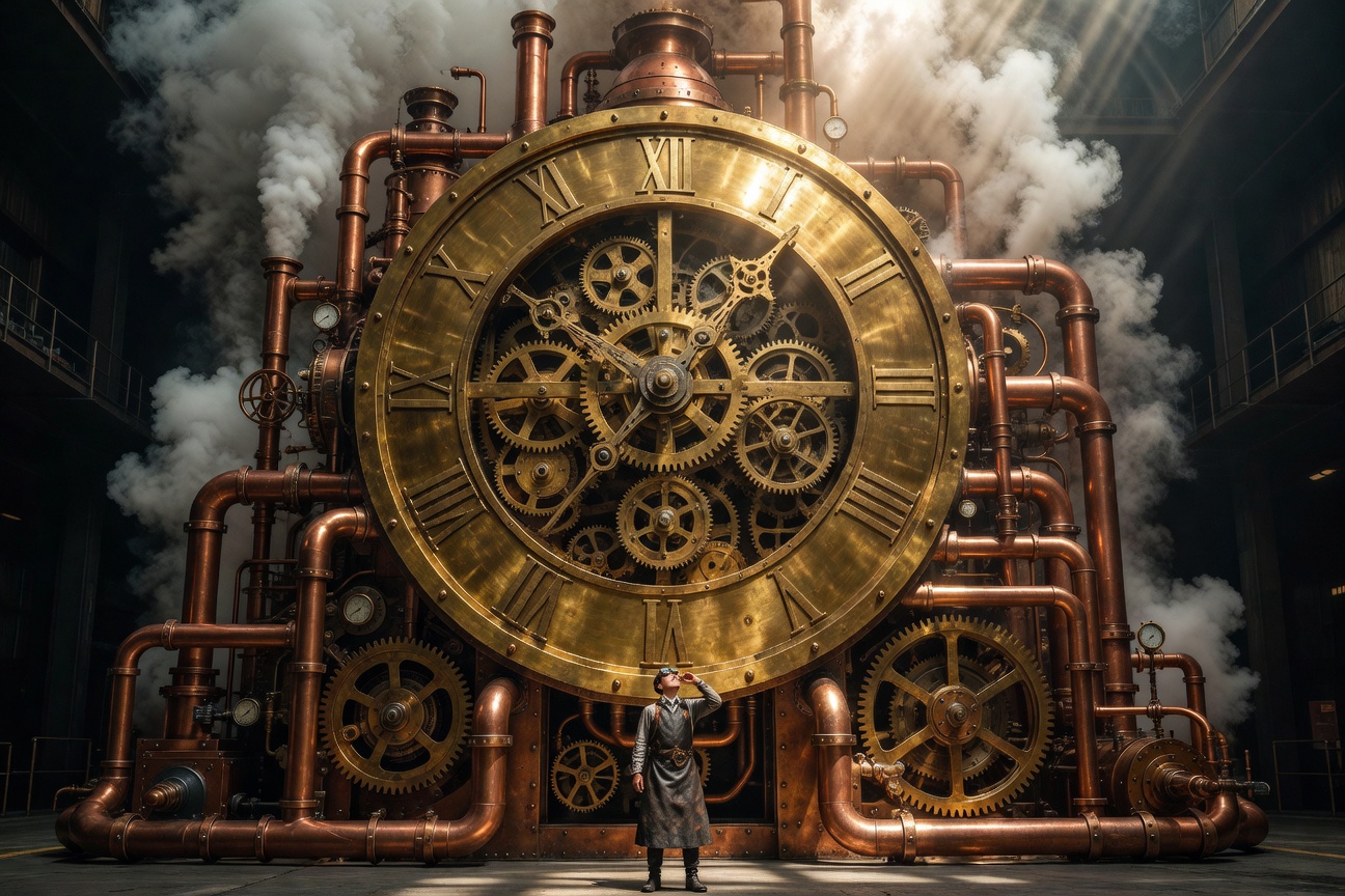 Issue #12 Cover — The Clockwork Century
