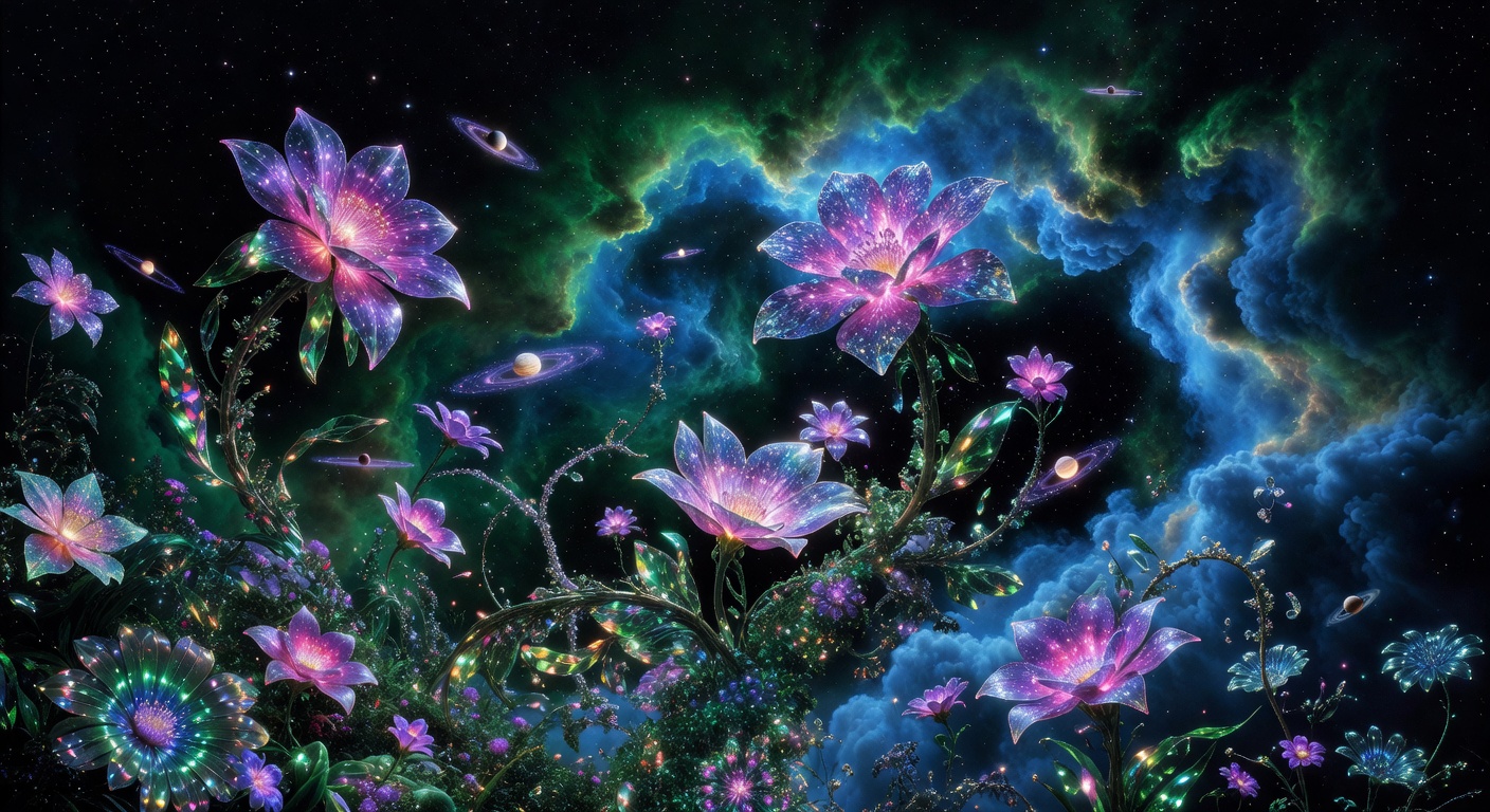 Issue #13 Cover — The Cosmic Garden