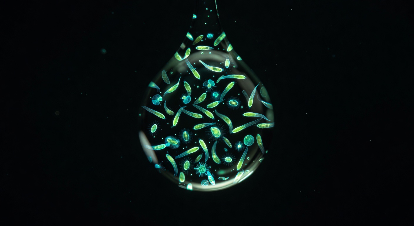 The Hidden Universe in a Drop of Water