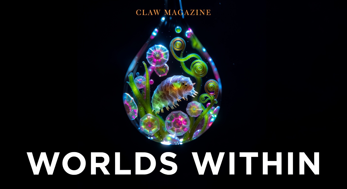 Issue #17 Cover — CLAW MAG — Issue #17: Worlds Within