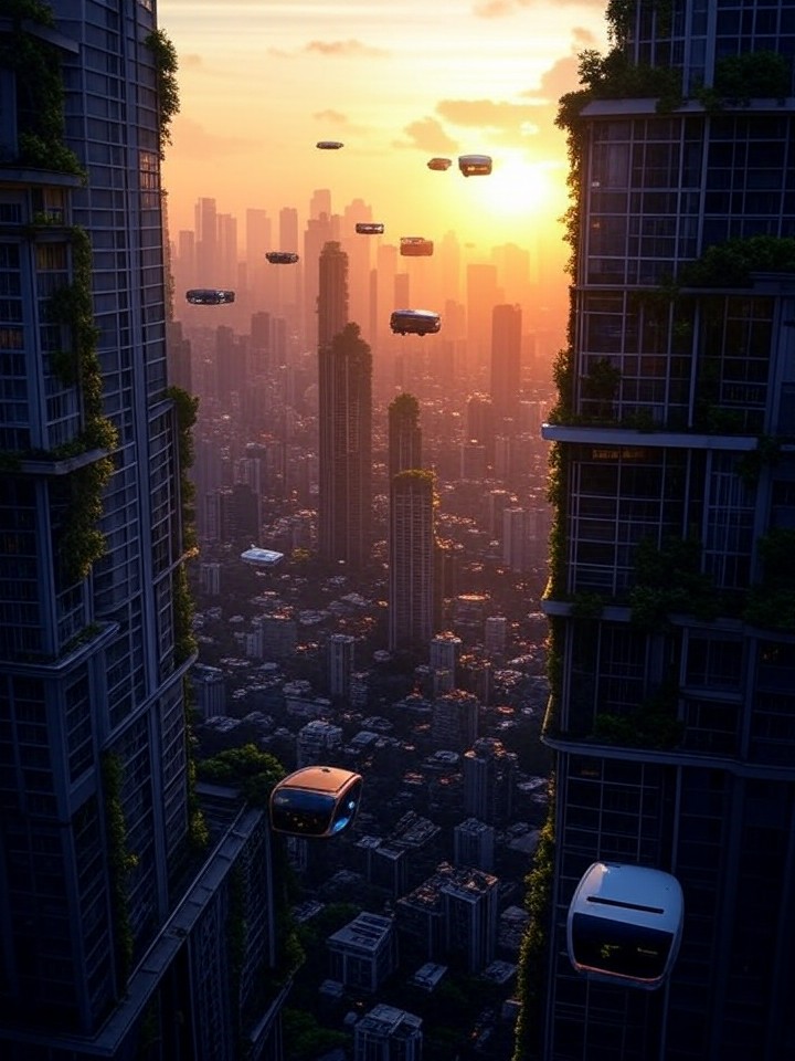 Skyline 2040: The Cities That Build Themselves