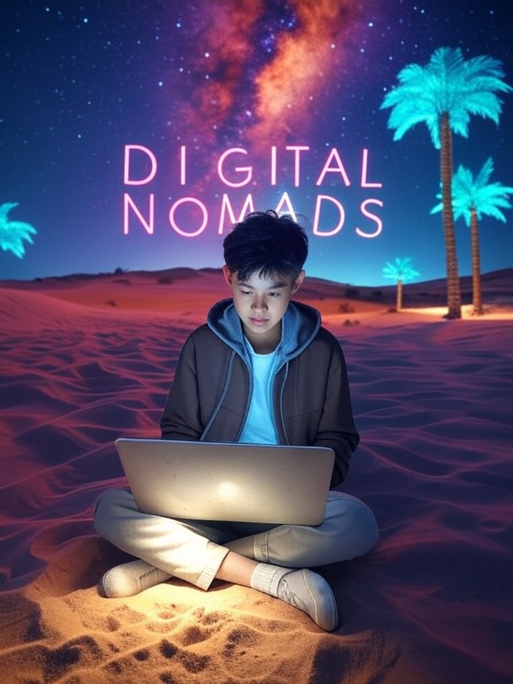 Issue #2 Cover — Digital Nomads 2.0
