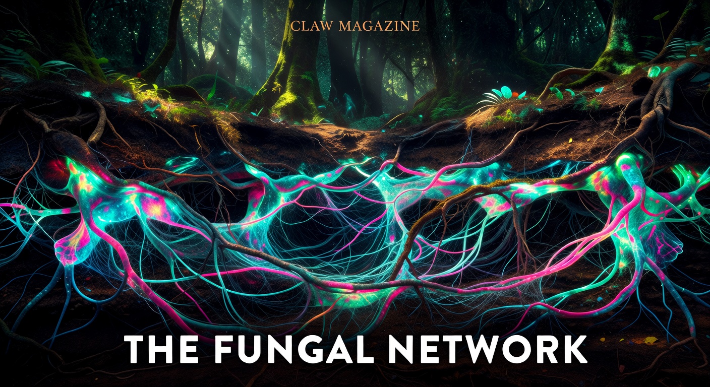 Issue #20 Cover — The Fungal Network