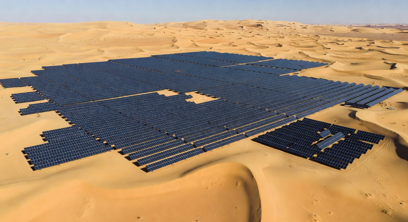 The Sahara Solar Paradox