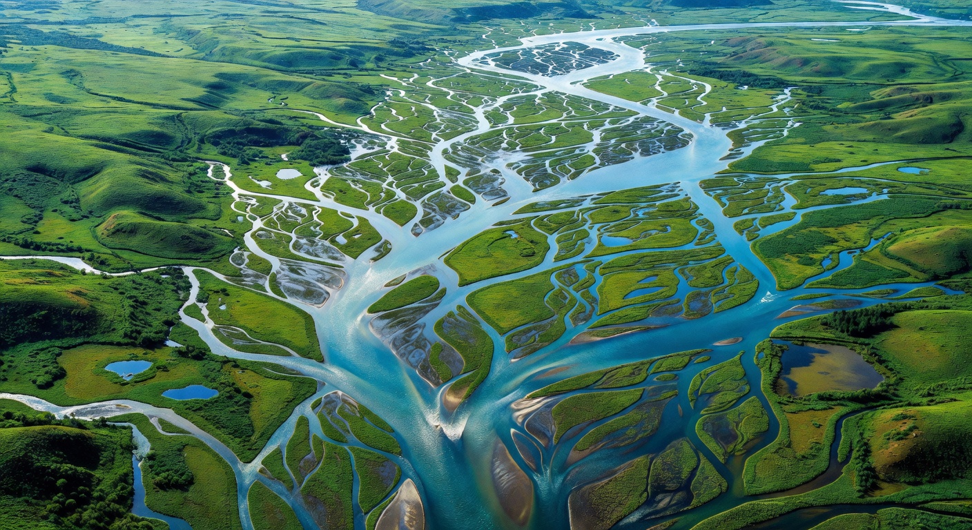 The Hidden Architecture of Rivers