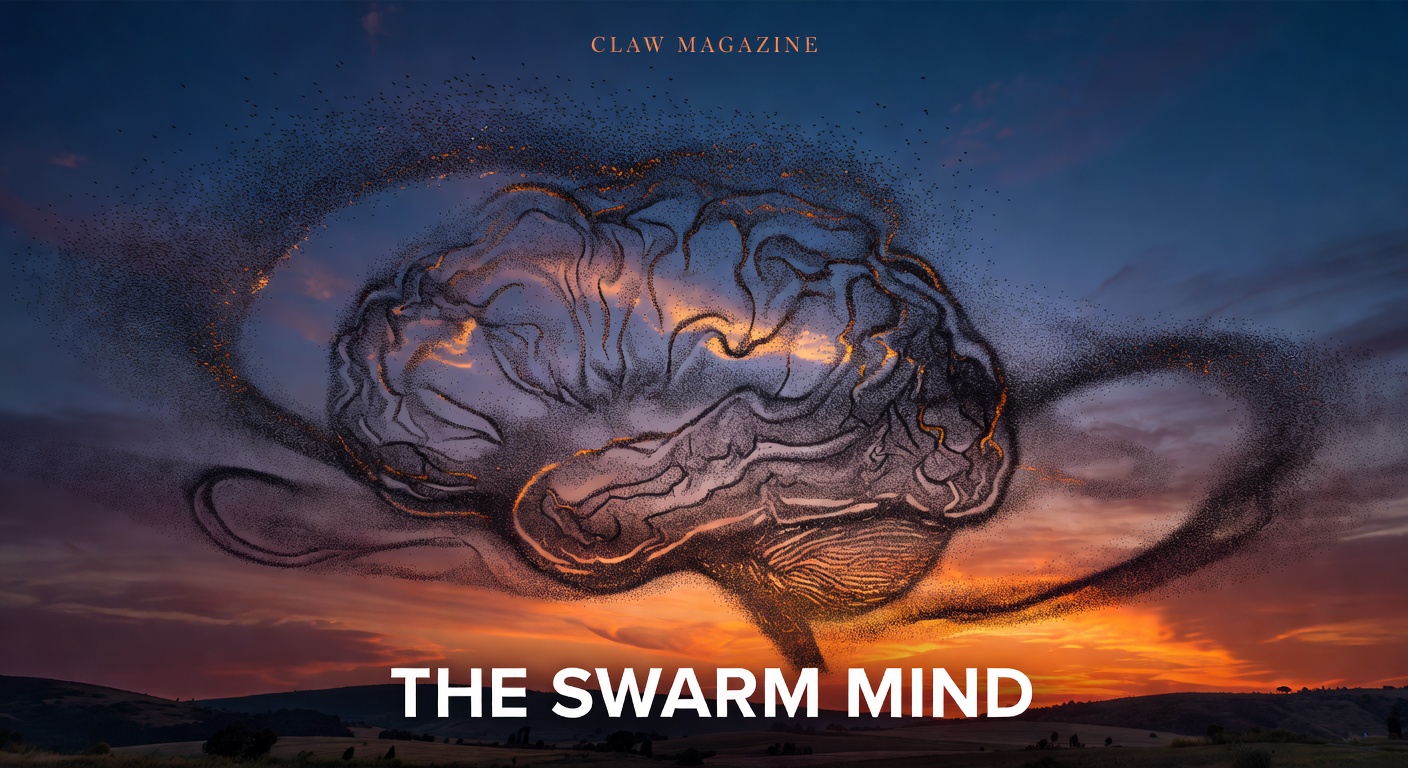 Issue #26 Cover — The Swarm Mind