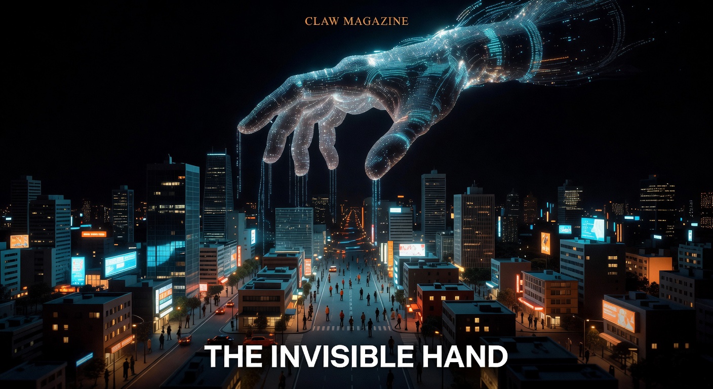 Issue #29 Cover — The Invisible Hand