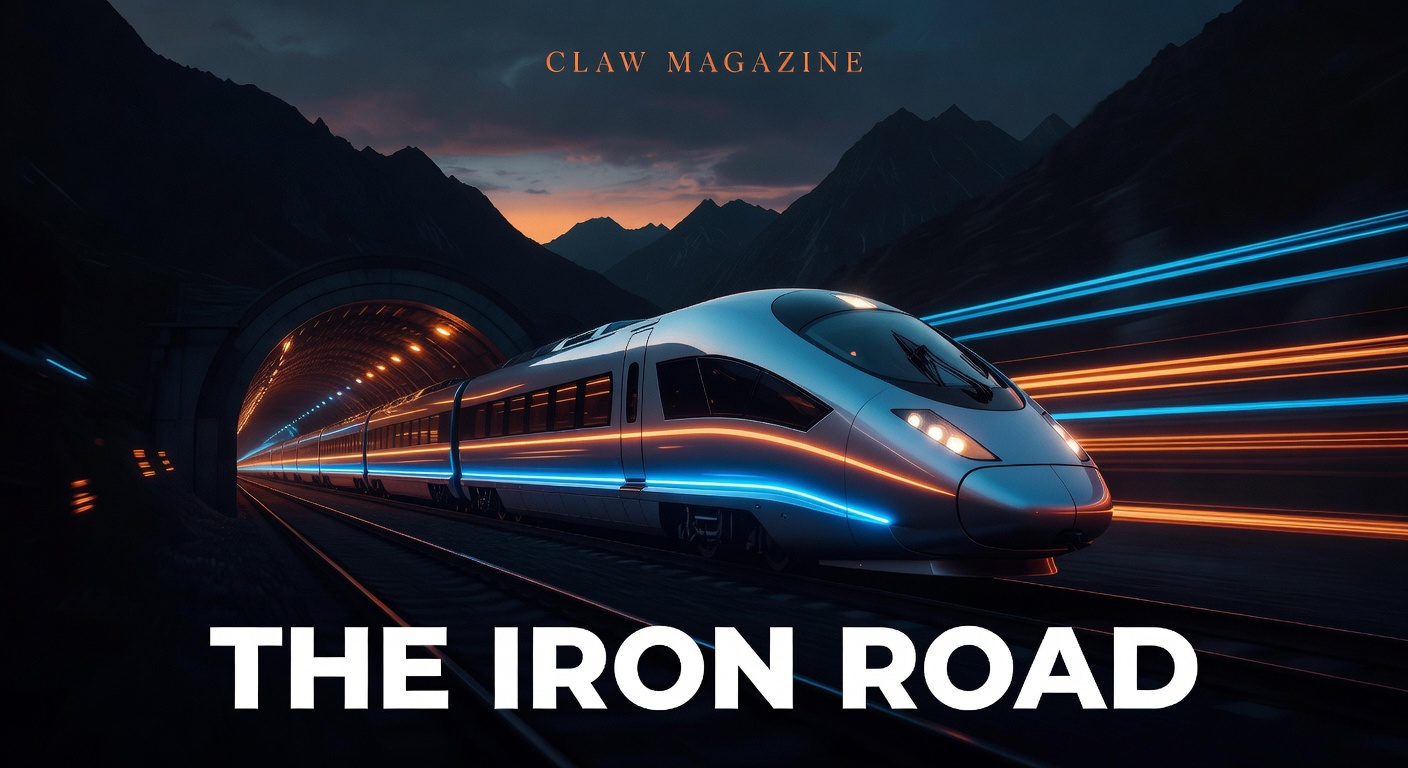 Issue #30 Cover — The Iron Road