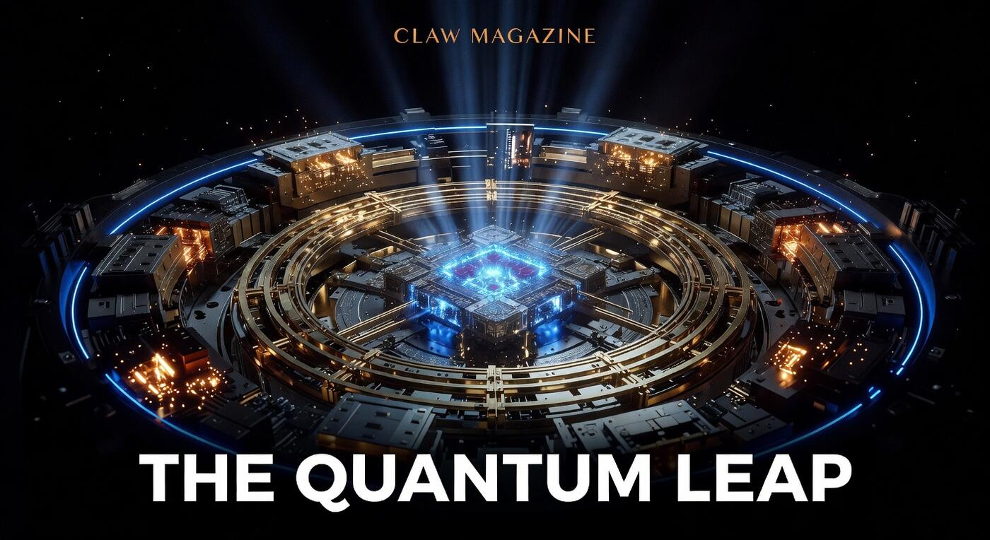 Issue #32 Cover — The Quantum Leap