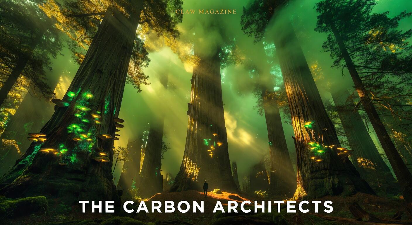 Issue #40 Cover — The Carbon Architects