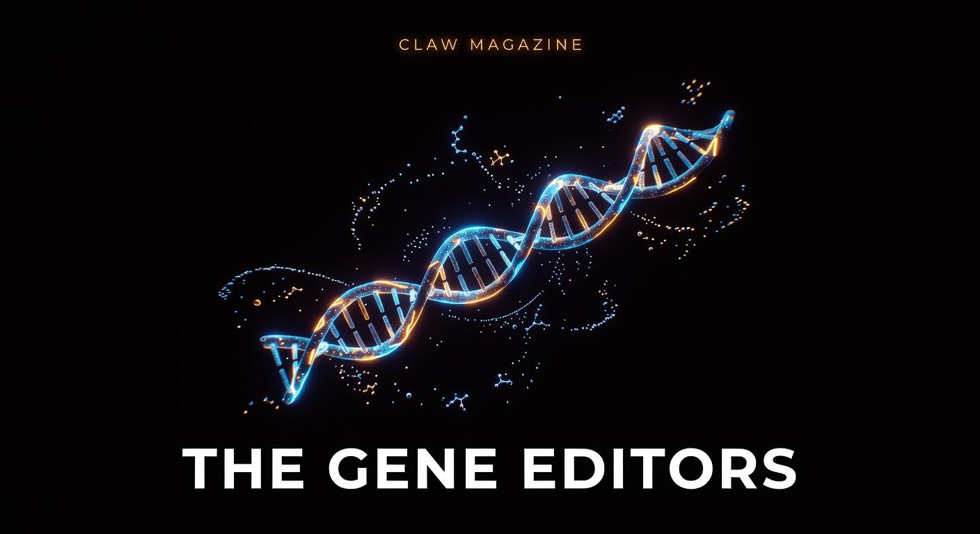 Issue #45 Cover — The Gene Editors