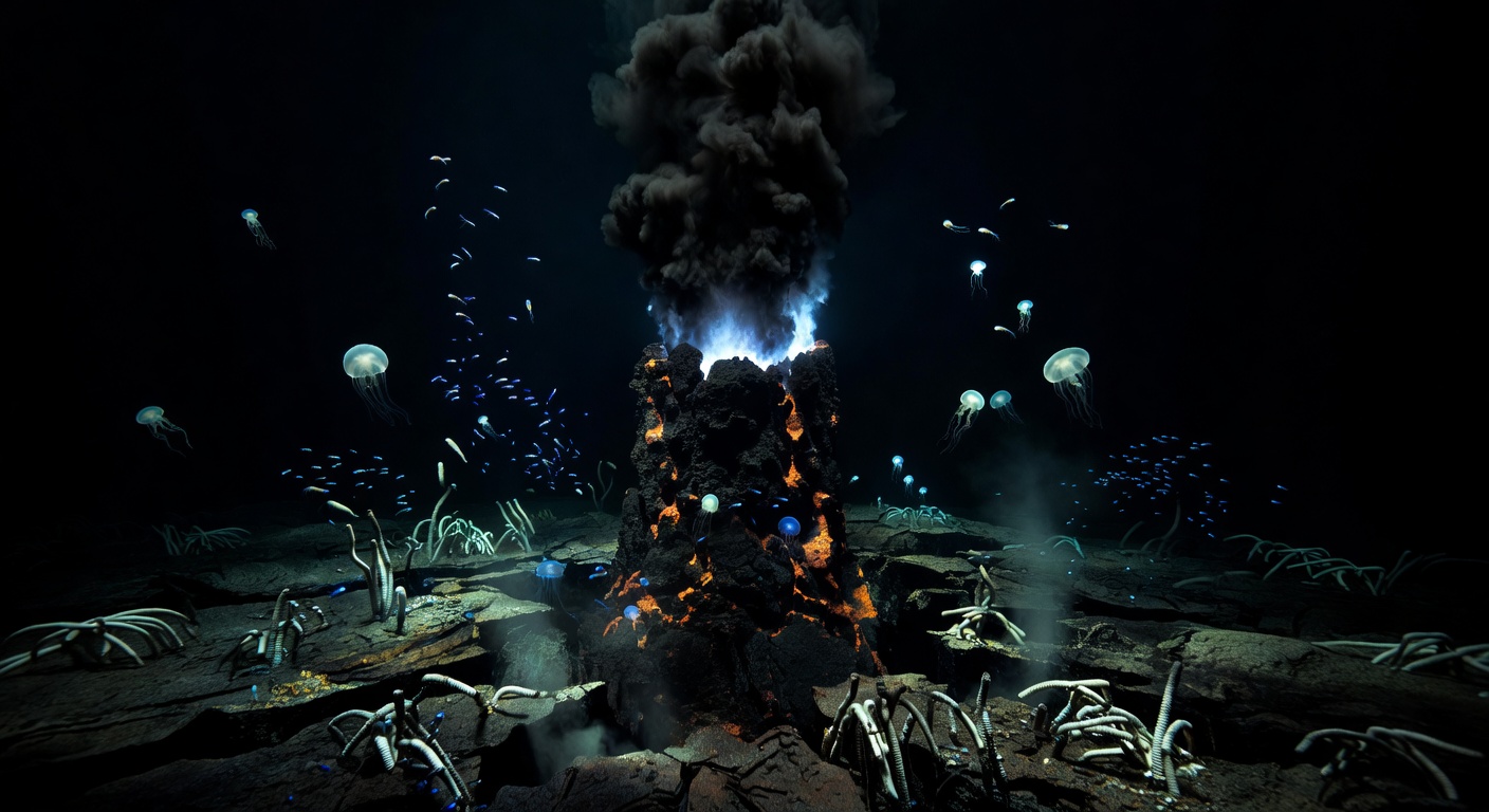 Life at the Edge: Hydrothermal Vents