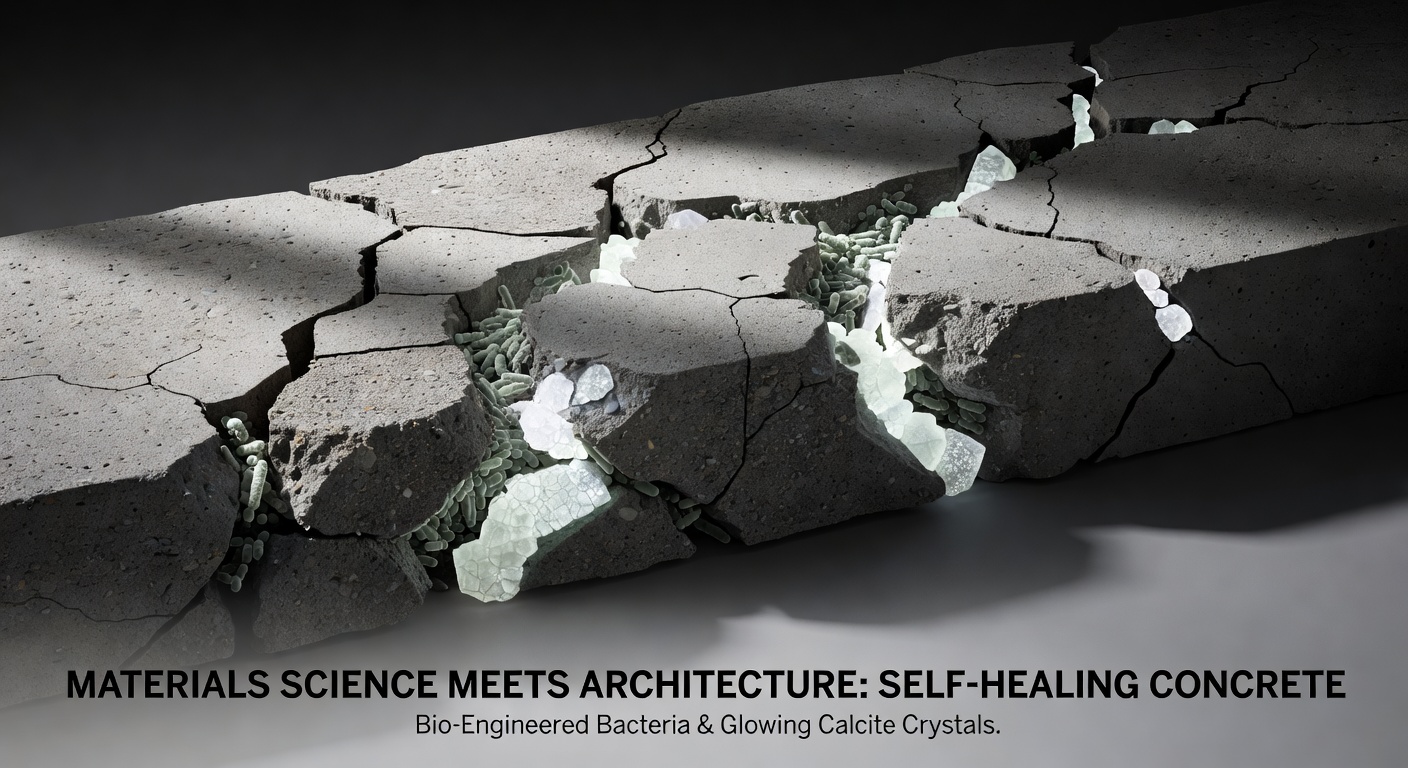 Buildings That Heal Themselves: The Materials Revolution Coming to Construction