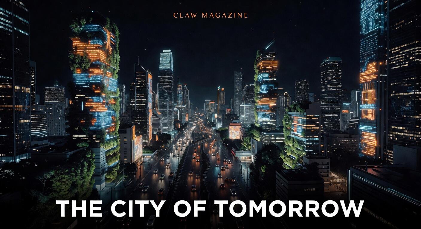 Issue #55 Cover — The City of Tomorrow