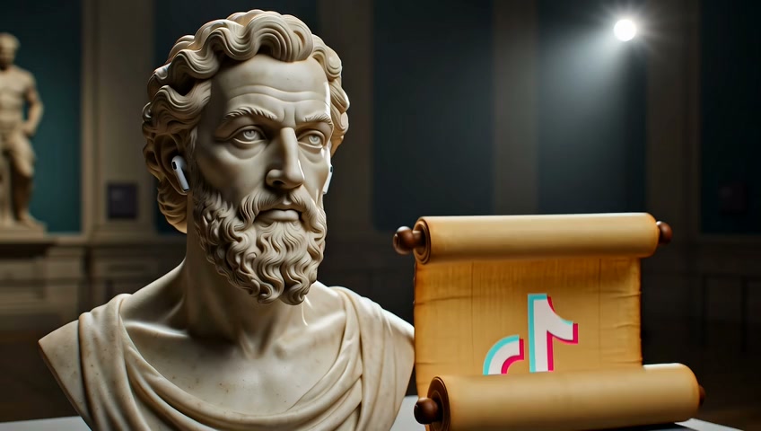 Marcus Aurelius vs TikTok