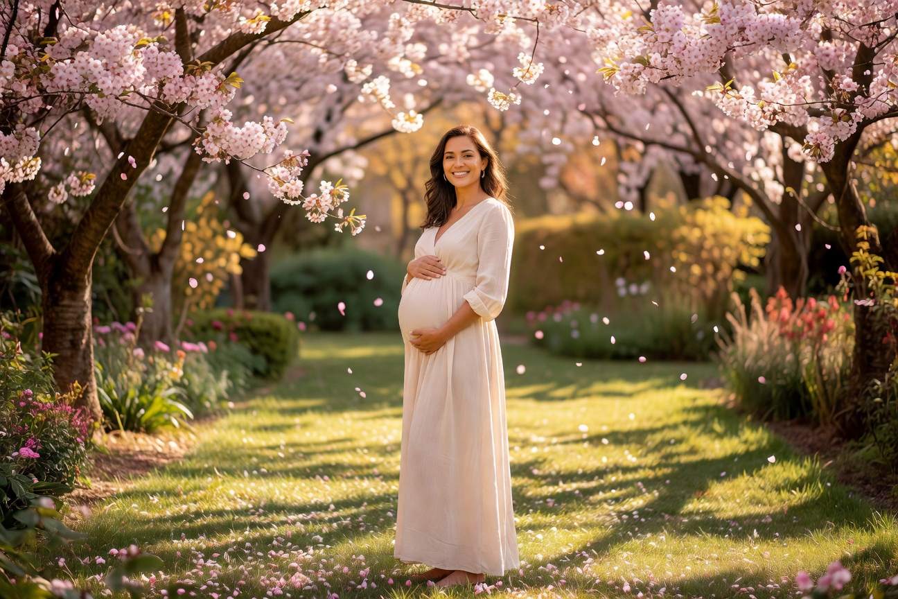 First trimester pregnancy spring