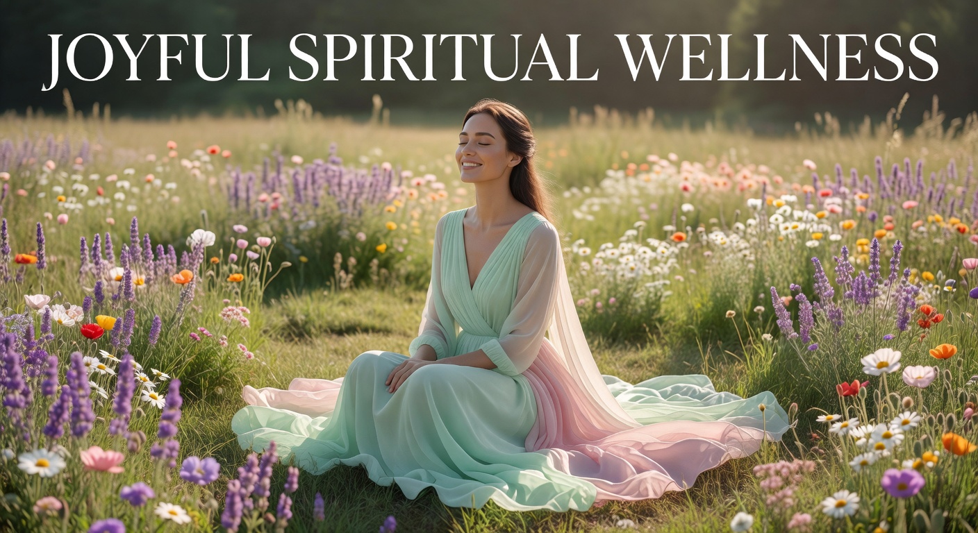 Woman finding spiritual peace