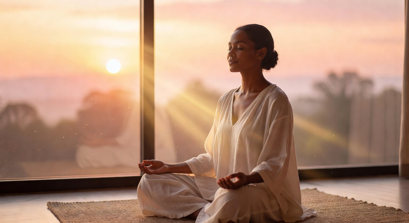 Morning ritual and spiritual wellness
