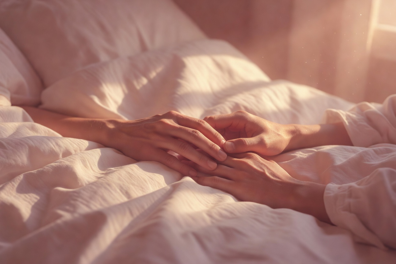 Soft love and calm connection